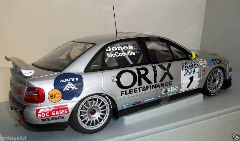 UT MODELS 1/18 - 39871 AUDI A4 TOURING CAR ORIX - JONES / McCONVILLE ...