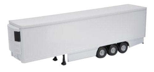 Corgi 1/50 Scale CC19912 - Tri Axle Fridge Trailer with Skirts - White