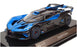 Burago 1/43 Scale Diecast 18-38306 - Bugatti Bolide - Blue/Carbon
