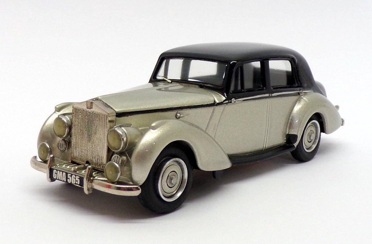 Western Models 1/43 Scale WMS57TT - 1953 Rolls Royce Silver Dawn - Black/Silver