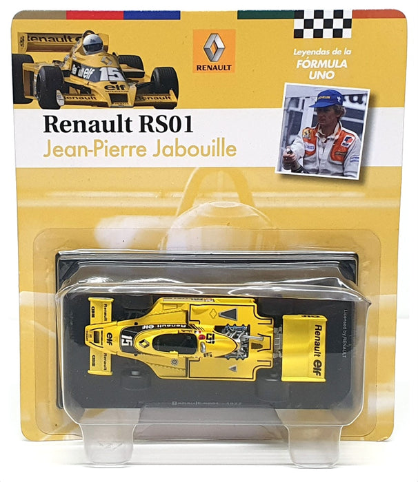 Altaya 1/43 Scale 11244 - F1 Renault RS01 1977 #15 Jabouille - Yellow