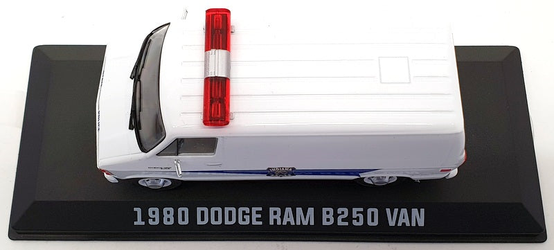 Greenlight 1/43 Scale 86599 - 1980 Dodge RAM B250 Van Indian State Police