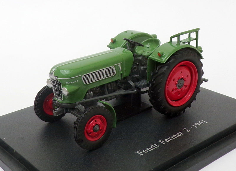 Hachette 1/43 Scale Model Tractor HT044 - 1961 Fendt Farmer - Green