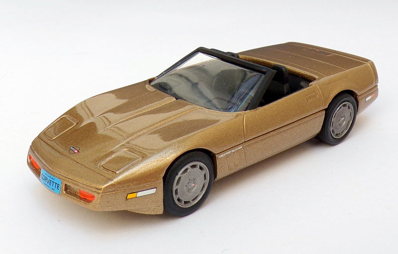 Century 1/43 Scale Model Car No.4 - 1986 Chevrolet Corvette - Gold