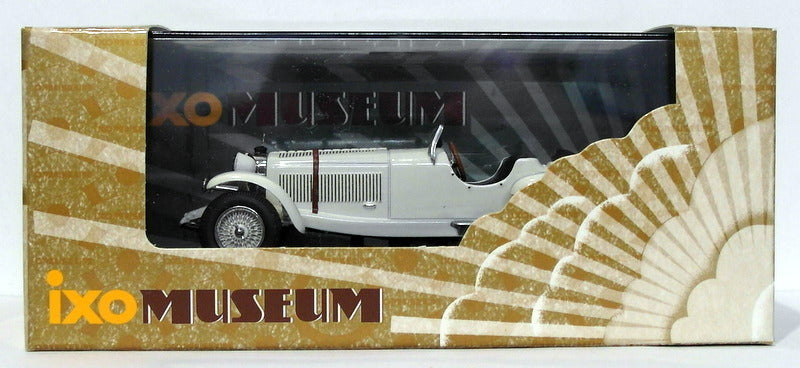 Ixo Models 1/43 Scale Diecast MUS016 - 1928 Mercedes Benz SSK - White