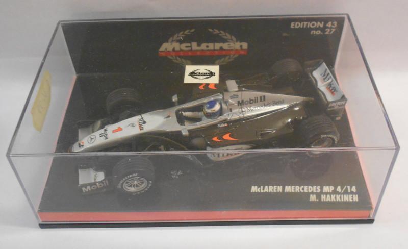 Minichamps F1 1/43 Scale - 530 994301 McLAREN MERCEDES M.HAKKINEN