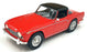 Schuco 1/18 Scale Diecast 45 002 4600 - Triumph TR5 - Red