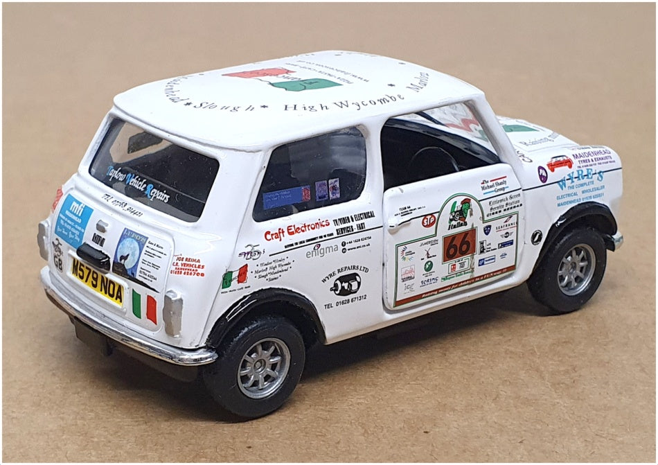 Corgi 1/36 Scale CC82247 - Classic Mini Team 66 - Italian Job Rally 2005
