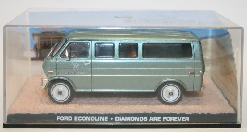 Fabbri 1/43 Scale Metal Model Car - Ford Econoline - Bond - Diamonds Are Forever