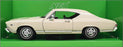 Welly 1/24 Scale 29397W - 1968 Chevrolet Chevelle SS 396 - Cream