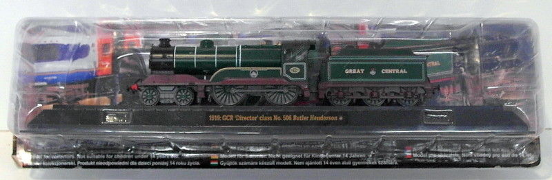 Amer Diecast Train Appx 30cm Long TR06 1919 GCR Director Class No. 506 Henderson