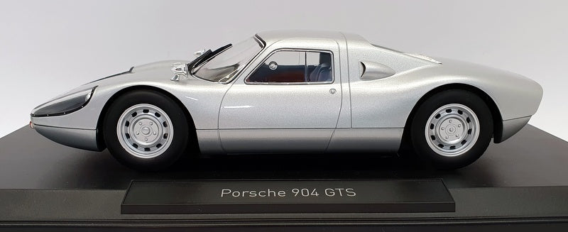 Norev 1/18 Scale Model 187440 - 1964 Porsche 904 GTS - Silver
