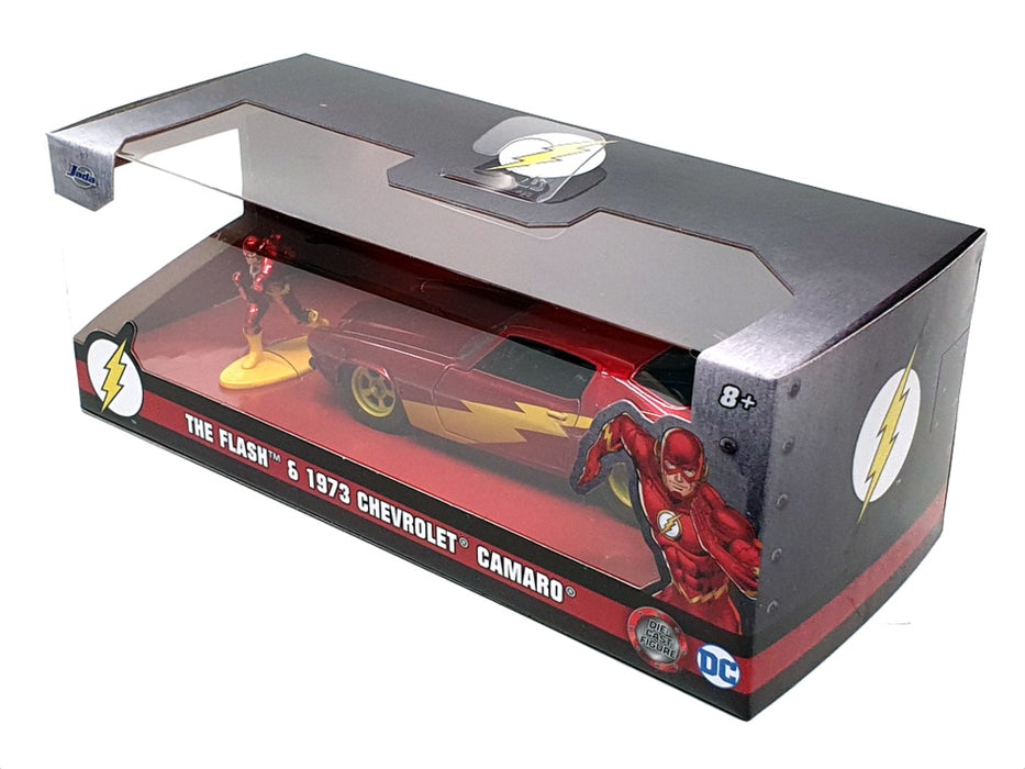 Jada Toys 1/32 Scale 33386 - The Flash & 1973 Chevrolet Camaro - Red