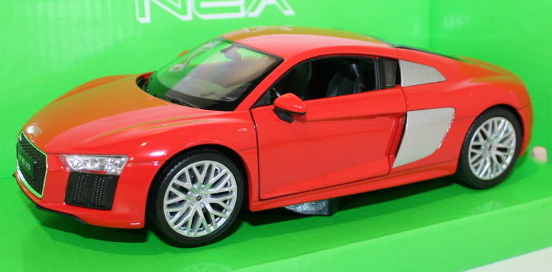 Welly NEX 1/24 Scale 24065W - 2016 Audi R8 V10 - Red