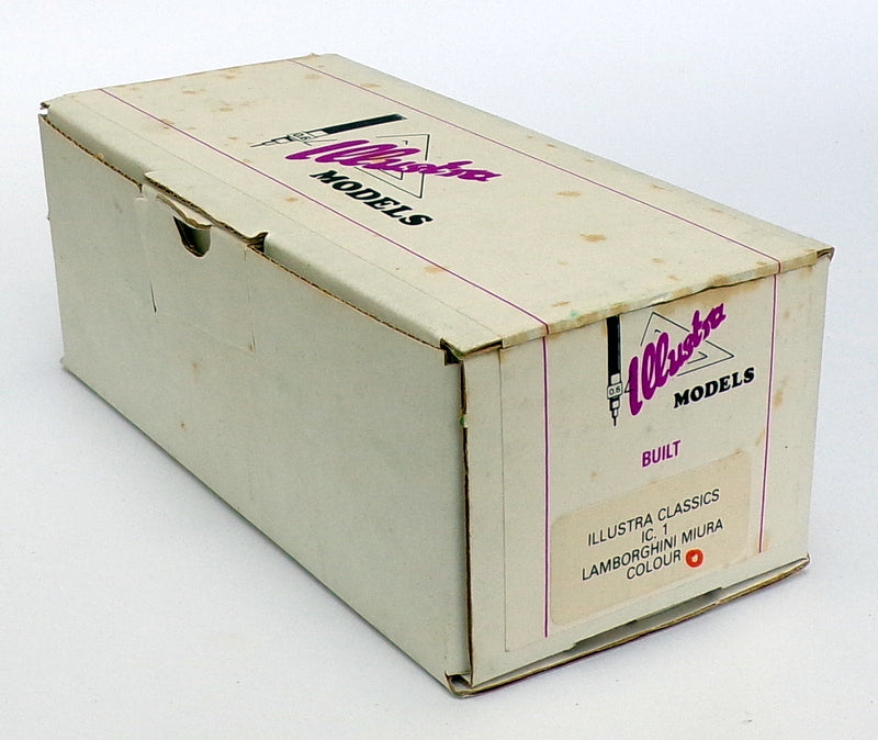 Illustra Models 1/43 Scale IC1 - Lamborghini Miura - Orange