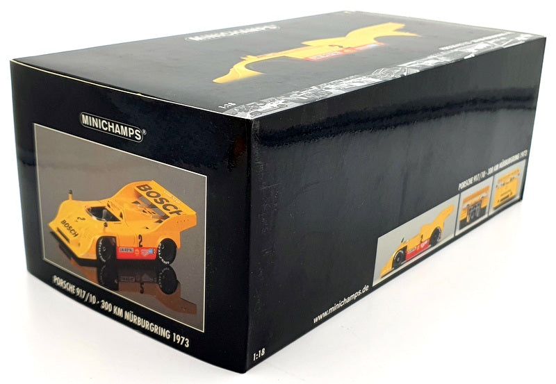 Minichamps 1/18 Scale 100 736102 - Porsche 917/10 Nurburgring 1973 Winner Bosch