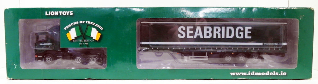 Lion Toys 1/50 Scale Diecast LT22219 - Scania Truck & Trailer - Seabridge