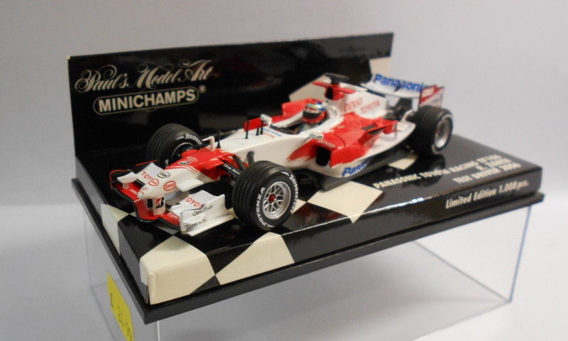 MINICHAMPS F1 1/43 Scale - 400 060042 PANASONIC TOYOTA RACING TF106 R.ZONTA