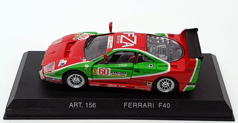 Detail Cars 1/43 Scale ART156 - Ferrari F40 Racing 1995 - #60 Red/Green