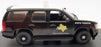 Greenlight 1/43 Scale Model Police Car 86184 - 2010 Chevrolet Tahoe - Black