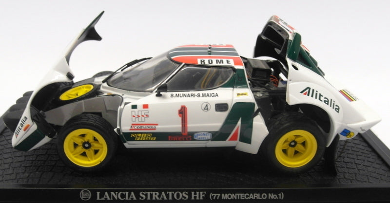 Kyosho 1/18 Scale - 08132A Lancia Stratos HF Rally '77 Monte Carlo Rally