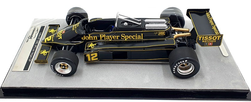Tecnomodel 1/18 Scale TM18-170B Lotus 87-F1 JPS Vegas GP 1981 #12 N.Mansell