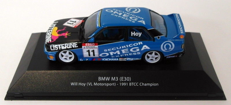 Atlas Editions 1/43 Scale 4 672 102 - BMW M3 E30 #11 Will Hoy 1991 BTCC Champion
