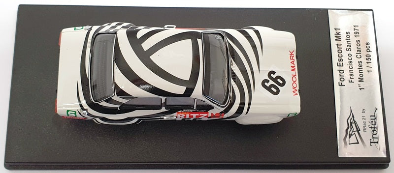 Trofeu 1/43 Scale Model Car RRac21 - 1971 Ford Escort Mk1 1st Monte Carlo