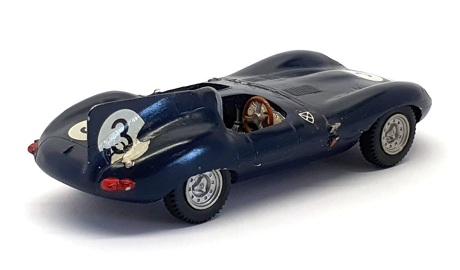 Unknown Brand 1/43 Scale Built Kit 28621A - Jaguar D Type - Blue #3