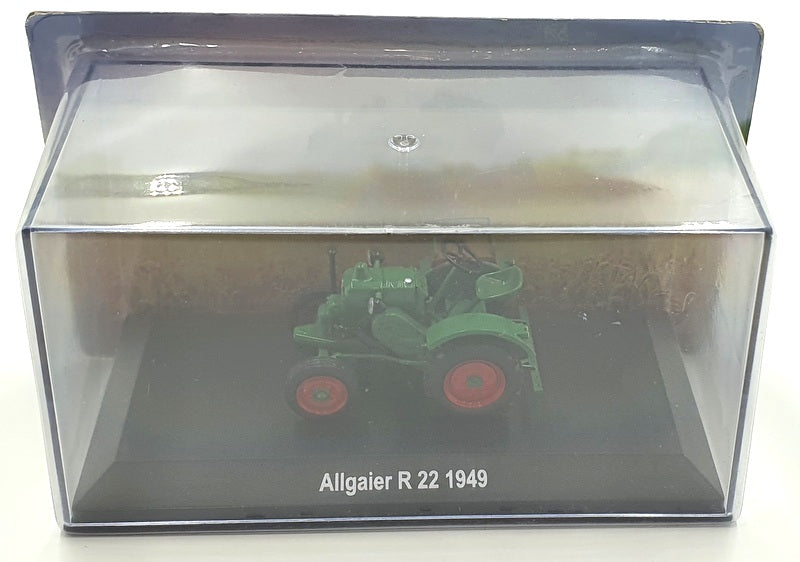 Hachette 1/43 Scale Model Tractor HL24 - 1949 Allgaier R22 - Green