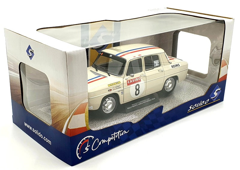 Solido 1/18 Scale Diecast S1803608 - Renault R8 Gordini #8 RMC Historique 2014