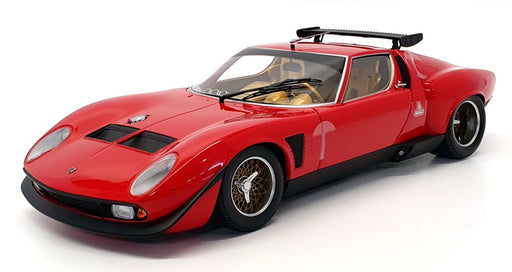 Kyosho 1/18 Scale Diecast 08311RG - 2008 Lamborghini Jota SVR - Red