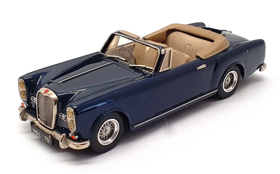 Top Marques 1/43 Scale HE8 - 1966-67 Alvis TF Convertible - Seychelle Blue