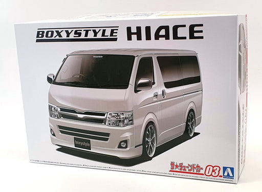Aoshima 1/24 Scale Model Car Kit 9543000 - Toyota Hi Ace Super GL TRH200V