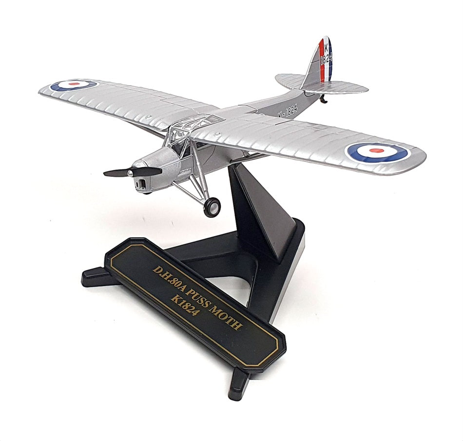 Oxford Diecast 1/72 Scale 72PM002 - DH 80A Puss Moth K1824 RAF