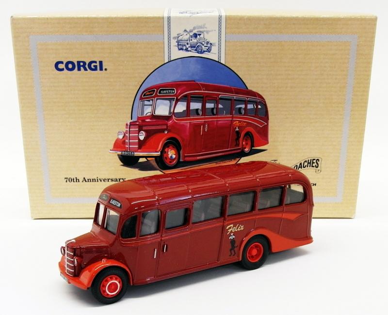 Corgi 1/50 Scale Bus 97105 - Bedford OB Coach - The Felix Coaches