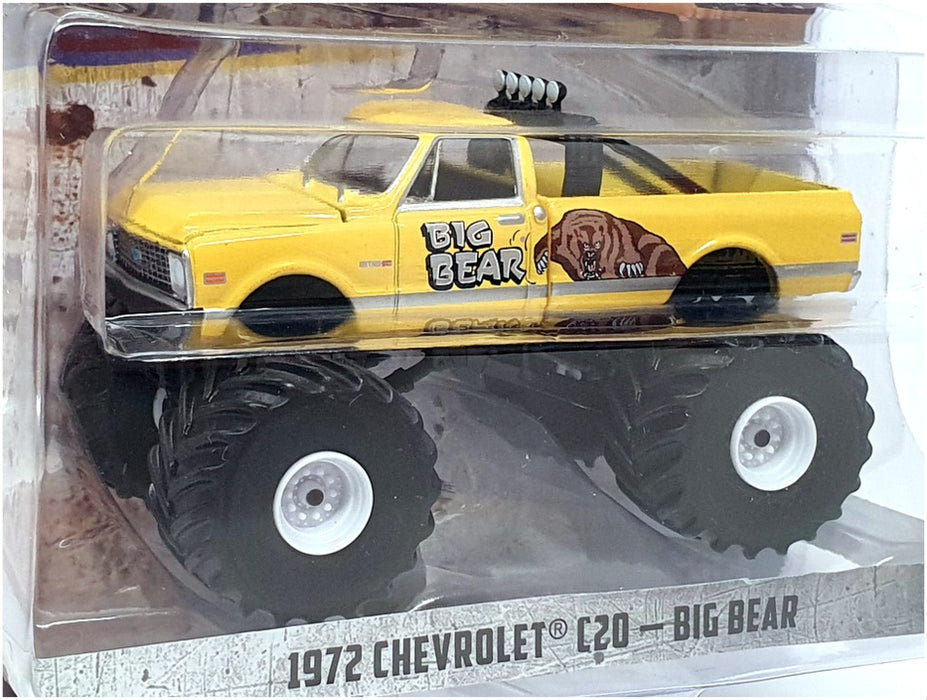 Greenlight 1/64 Scale 49040-F - 1972 Chevrolet C20 Big Bear - Yellow