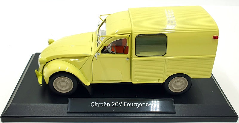 Norev 1/18 Scale Diecast 181488 - Citroen 2CV Fourgonnette AK350 1966 - Yellow