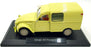Norev 1/18 Scale Diecast 181488 - Citroen 2CV Fourgonnette AK350 1966 - Yellow