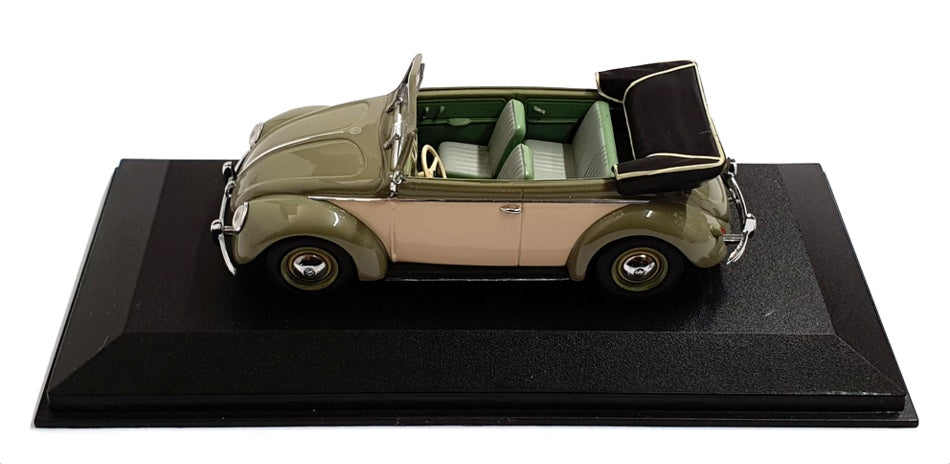 Minichamps 1/43 Scale 430 052030 - 1951-52 Volkswagen 1200 Cabriolet - Green