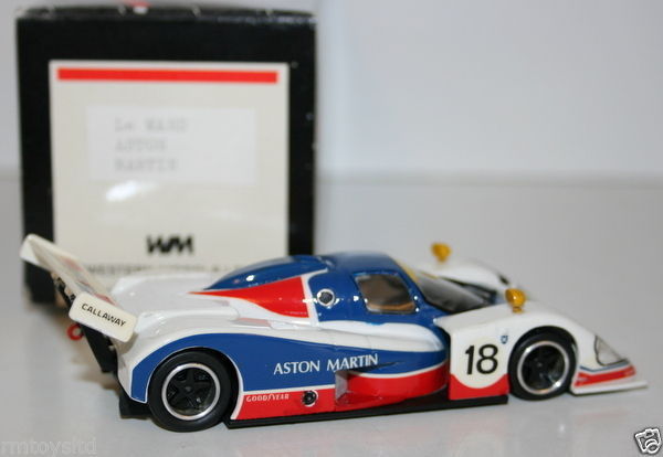 WESTERN MODELS 1/43 SCALE - ASTON MARTIN LE MANS - CALLAWAY - #18