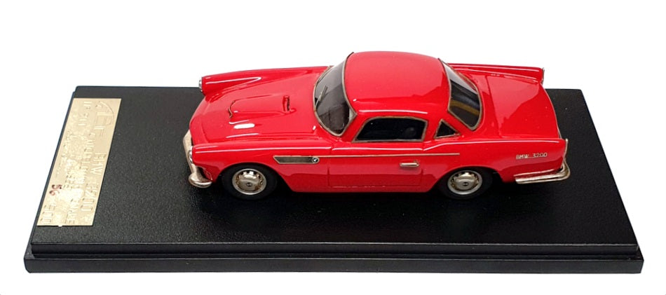 ABC Brianza 1/43 Scale No.211 - 1959 BMW 3200 Michelotti Vignale Coupe - Red