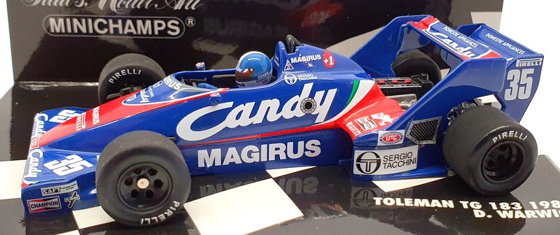 Minichamps 1/43 Scale 430 830035 - 1983 Toleman TG 183 #35 D.Warwick