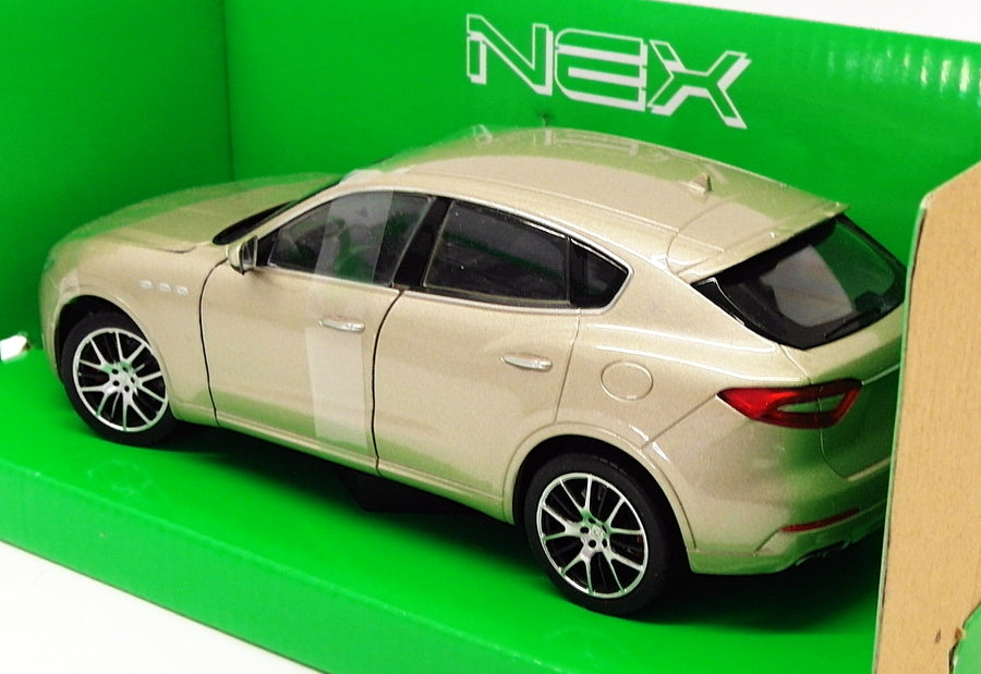 Welly 1/24-27 Scale Diecast 24078W - Maserati Levante - Champagne
