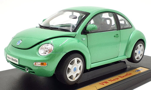 Welly 1/18 scale Diecast 9846GR - VW New Beetle - Green