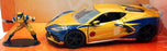 Jada 1/24 Scale Diecast 80319 - X-Men Wolverine And 2020 Corvette Stingray