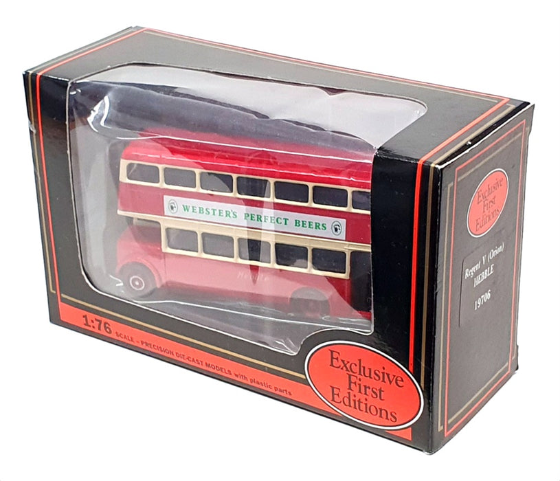 EFE 1/76 Scale Diecast 19706 - Regent V (Orion) Bus Hebble - Red