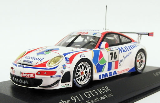 Minichamps 1/43 Scale 400 087876 - Porsche 911 GT3 RSR - 24h LM 2008