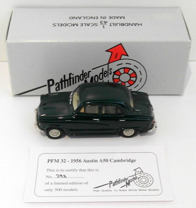 Pathfinder Models 1/43 Scale PFM32 - 1956 Austin A50 Cambridge 1 Of 500 Green