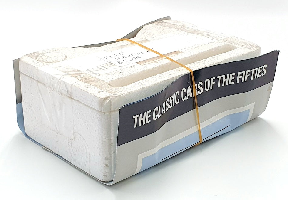 Franklin Mint 1/43 Scale FM639 - 1955 Chevrolet Bel Air - Blue White